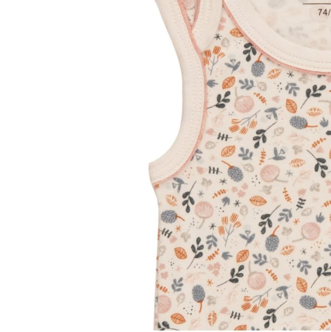 Romper 6268 zonder mouw - Spring Flowers (1)