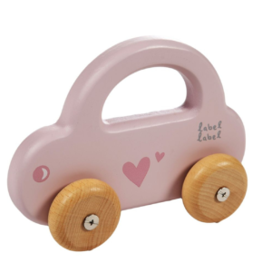 Houten Auto Roze