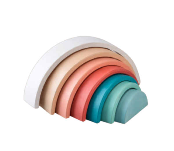 Houten Regenboog – Pastel