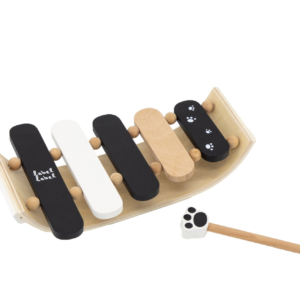 Label Label Xylofoon Zwart Wit