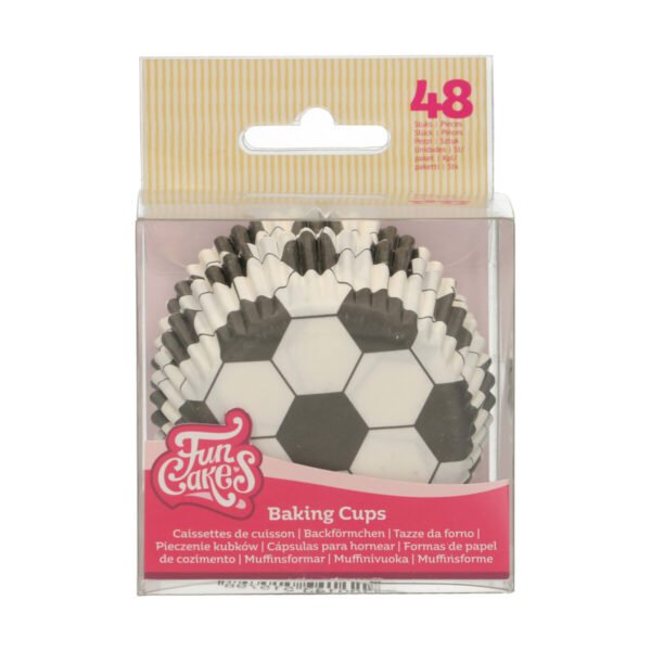 FunCakes Cupcakevormpjes Voetbal