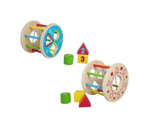 Houten Rolling Shape Sorter