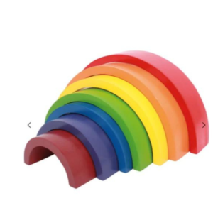 Small Foot Regenboog hout