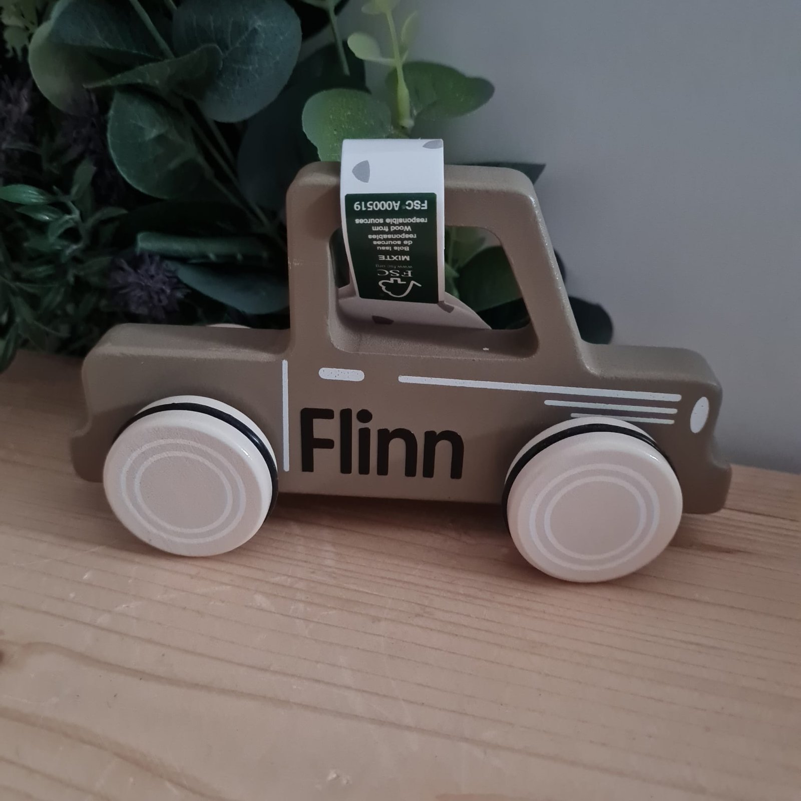Pick‑up truck van FSC‑hout - Afbeelding 3