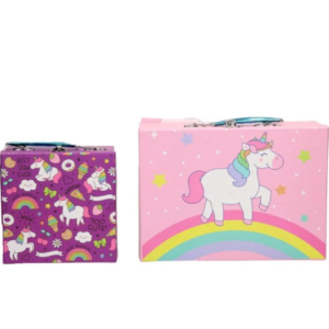 Koffertje eenhoorn met naam