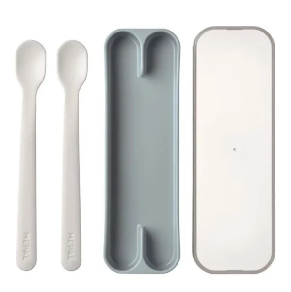 Mepal Mio Set Babylepels - LichtblauwGrijs