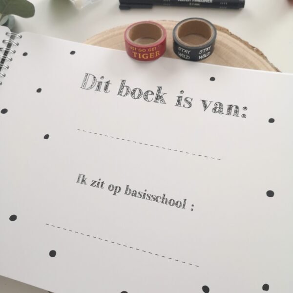 Schoolfotoboek met naam (3)