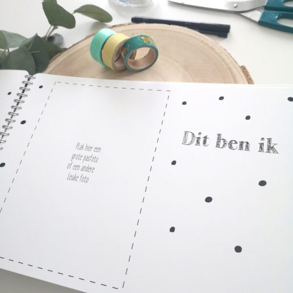 Schoolfotoboek met naam