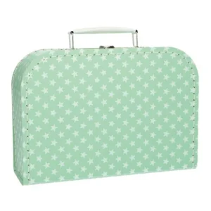 Koffertje Mint sterren