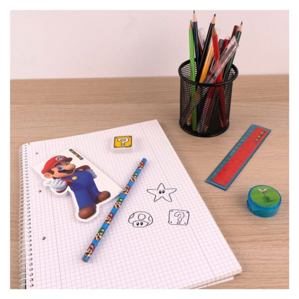 Super Mario Stationery Set, 5dlg (1)