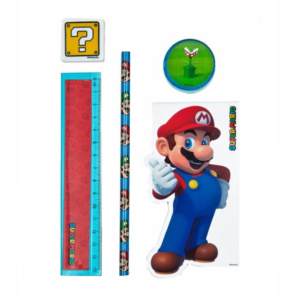 Super Mario Stationery Set, 5dlg (2)