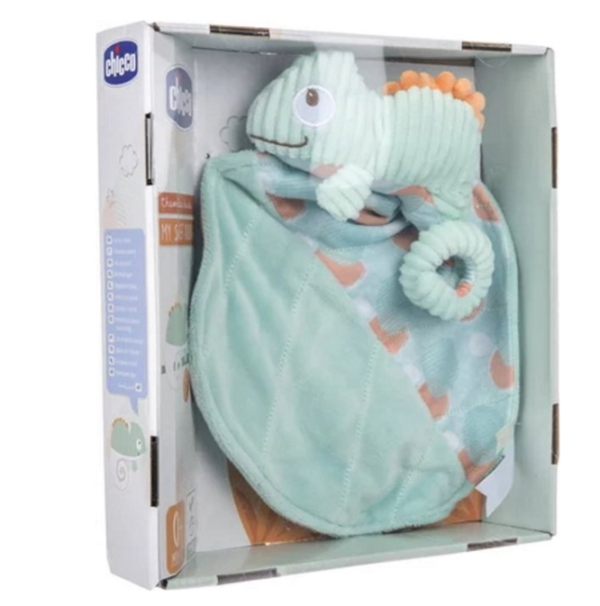 Chicco My Sweet Doudou Kameleon Knuffel En Doekje (1)