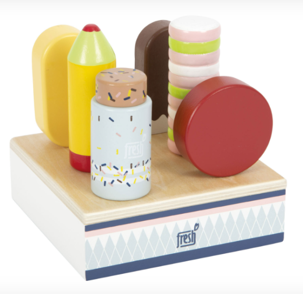 Small Foot – Houten Ijsjes Fresh met Standaard, 7dlg (1)