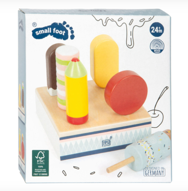 Small Foot – Houten Ijsjes Fresh met Standaard, 7dlg (2)