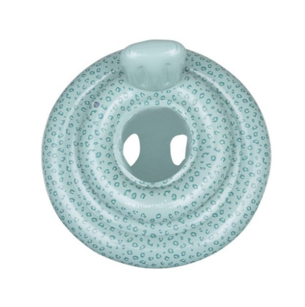 Swim Essentials Baby Float Groen Panterprint 0-1 jaar (1)