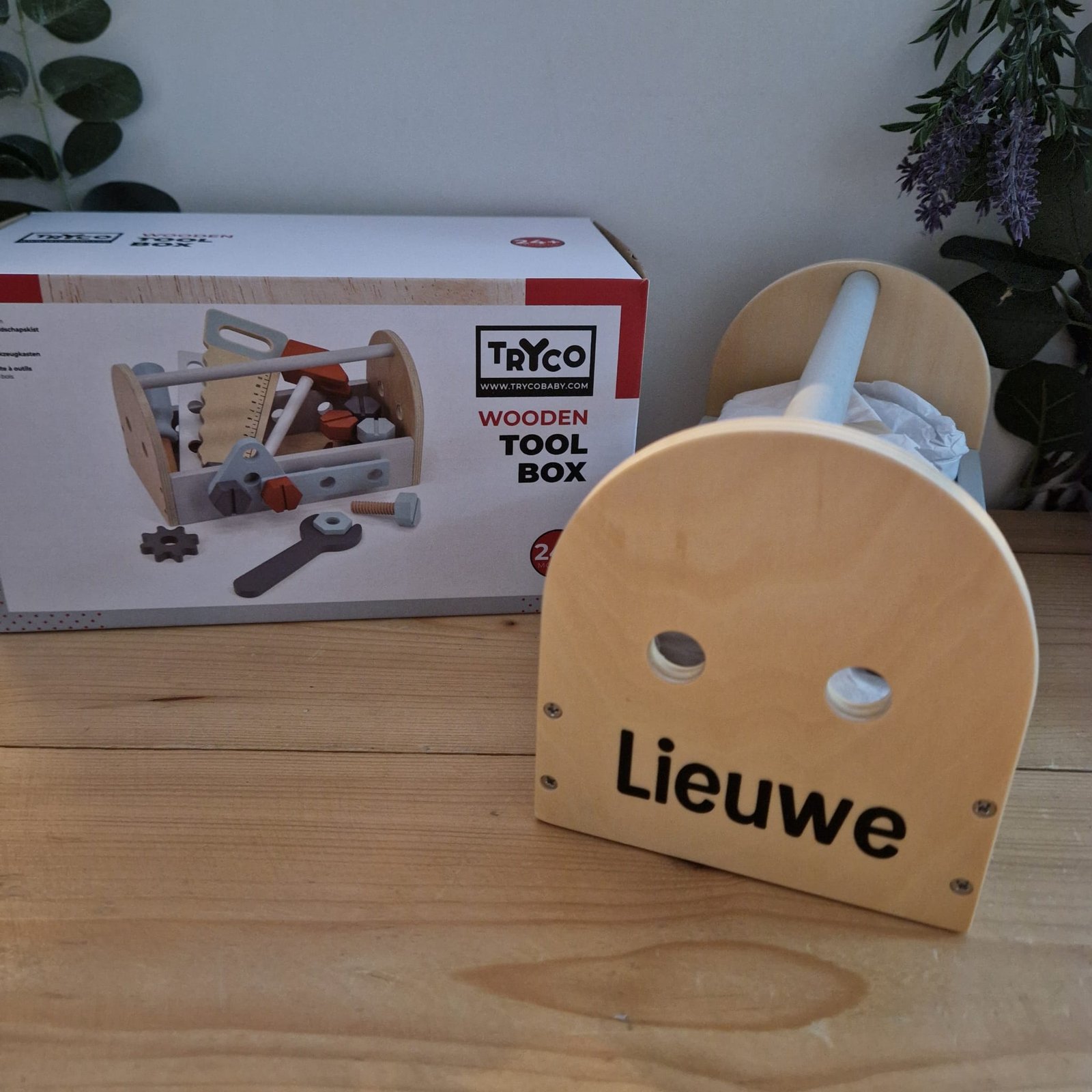 Gereedschapskist met naam