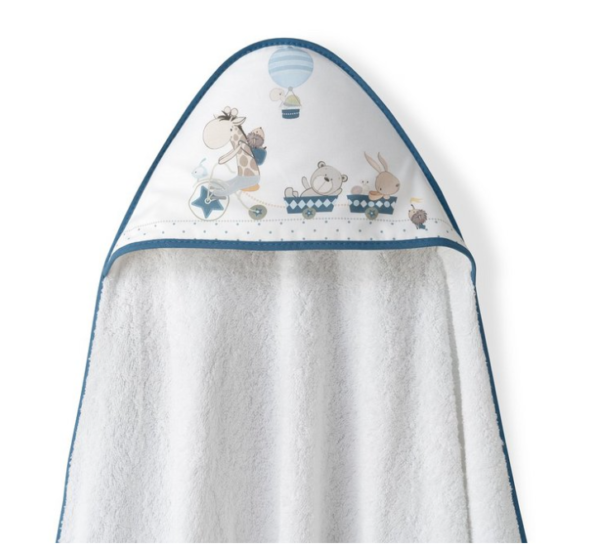 Badhandoek Giraffe fiets met slabbetje Grijs (3)