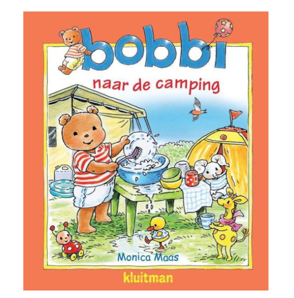 Bobbi naar de camping