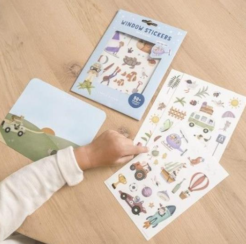 Little Dutch Raamstickers Jim & Friends (3)