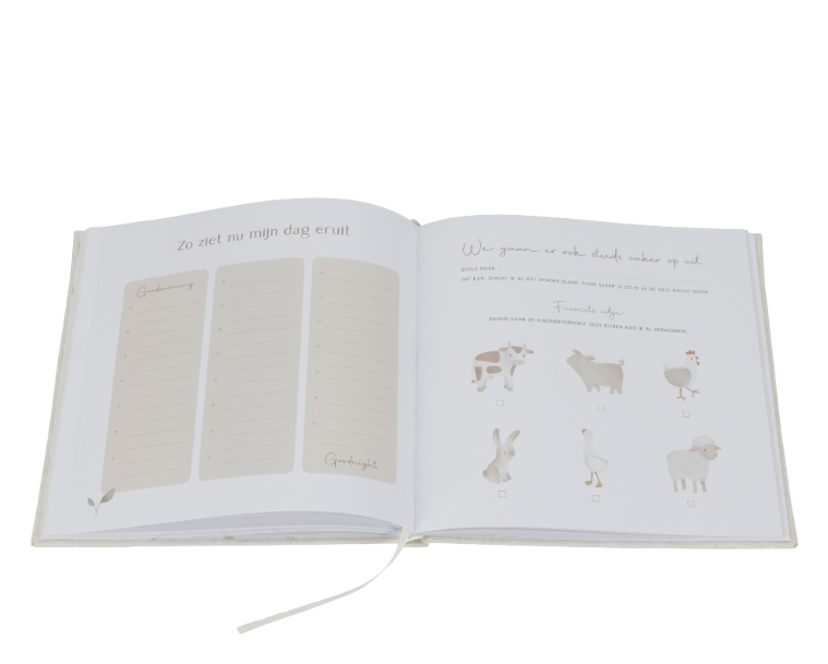 Little Dutch Babyboek 'Mijn eerste jaar' Baby Bunny FSC (10)