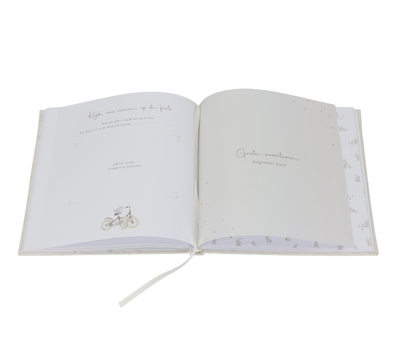 Little Dutch Babyboek 'Mijn eerste jaar' Baby Bunny FSC (11)