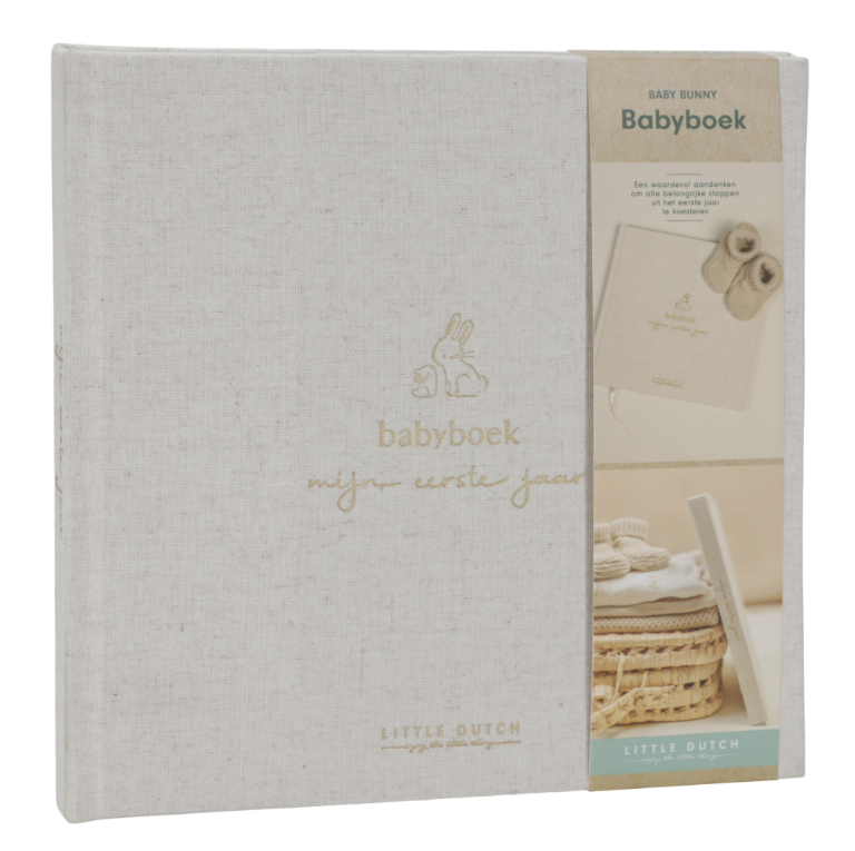 Little Dutch Babyboek 'Mijn eerste jaar' Baby Bunny FSC (12)