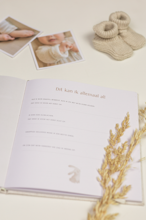 Little Dutch Babyboek 'Mijn eerste jaar' Baby Bunny FSC (18)