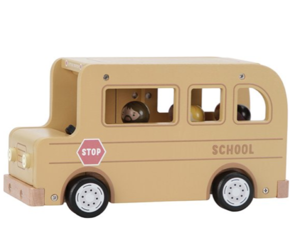 Little Dutch - Schoolbus met poppetjes FSC (3)