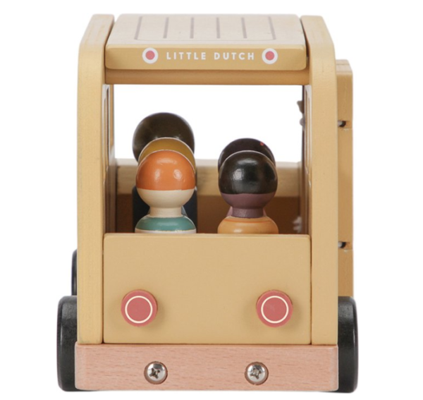 Little Dutch - Schoolbus met poppetjes FSC (7)