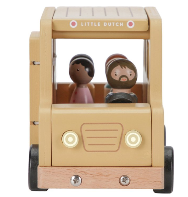 Little Dutch - Schoolbus met poppetjes FSC (8)
