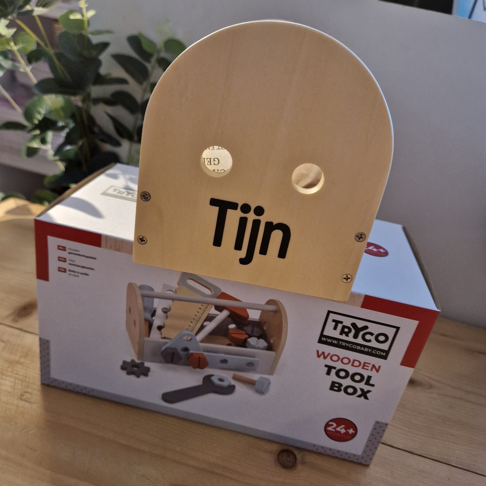 Gereedschapskist met naam