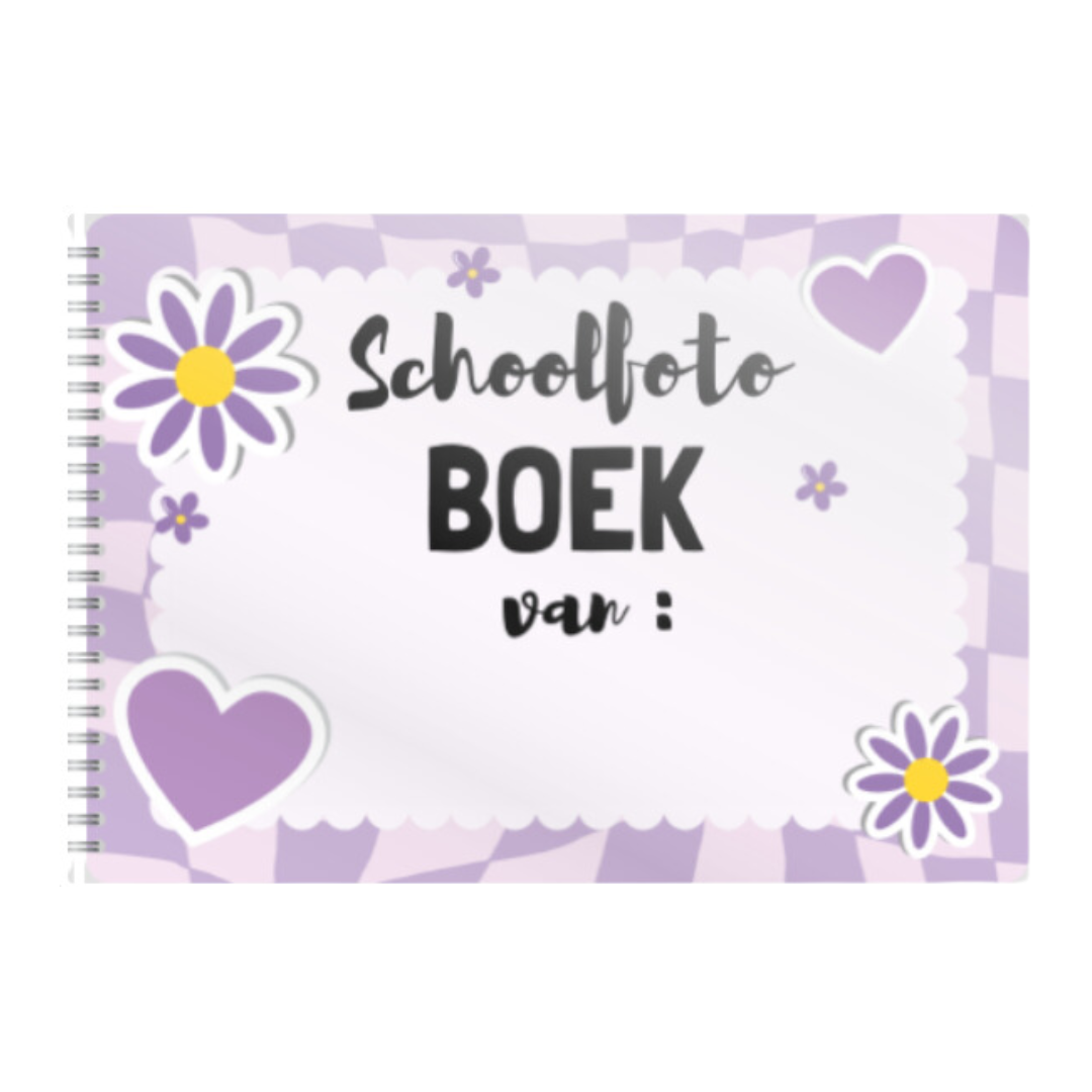 Schoolfotoboek met naam