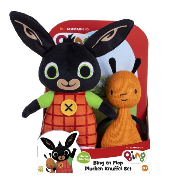 Bing Knuffelset Bing & Flop (3)