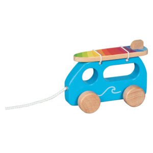 Goki Houten Trekfiguur Surfwagen (1)