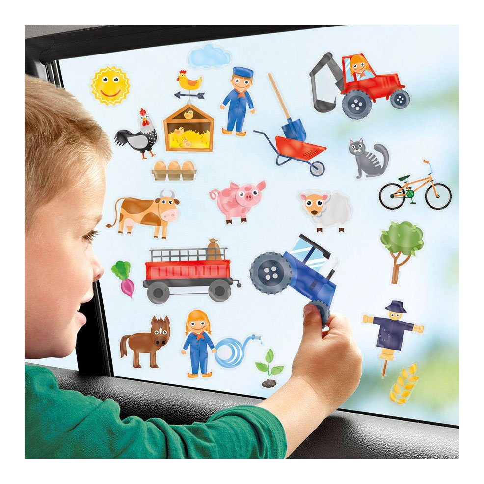 Totum Raamstickers Boerderij (1)