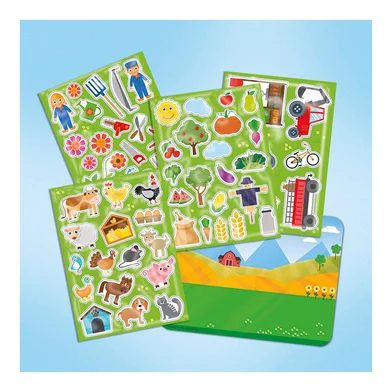 Totum Raamstickers Boerderij (2)