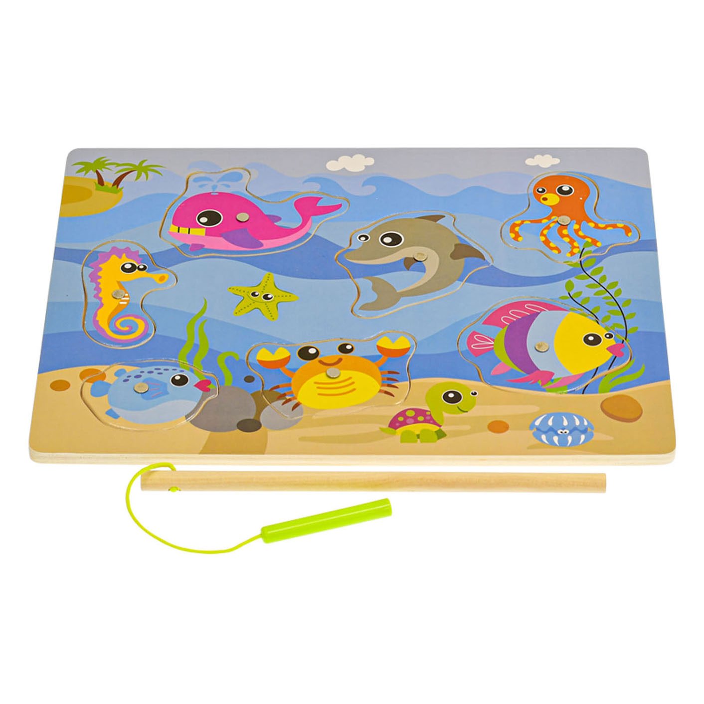 Visspel Hout, 30x22cm (1)