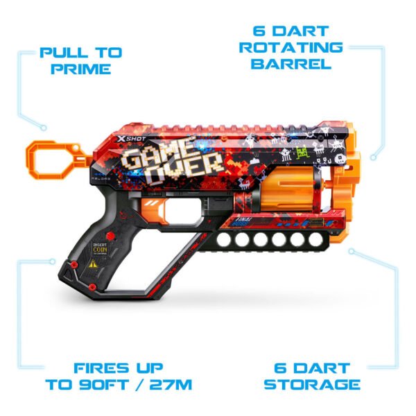 ZURU X-Shot Skins Griefer met 12 Darts (3)