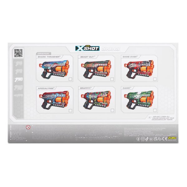 ZURU X-Shot Skins Griefer met 12 Darts (8)