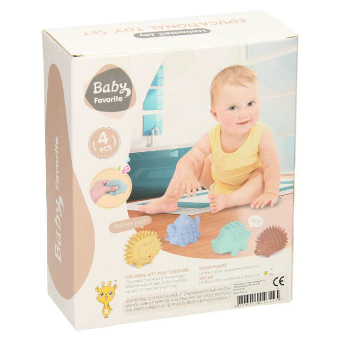 Zintuig Dieren Hip, 4st (4)