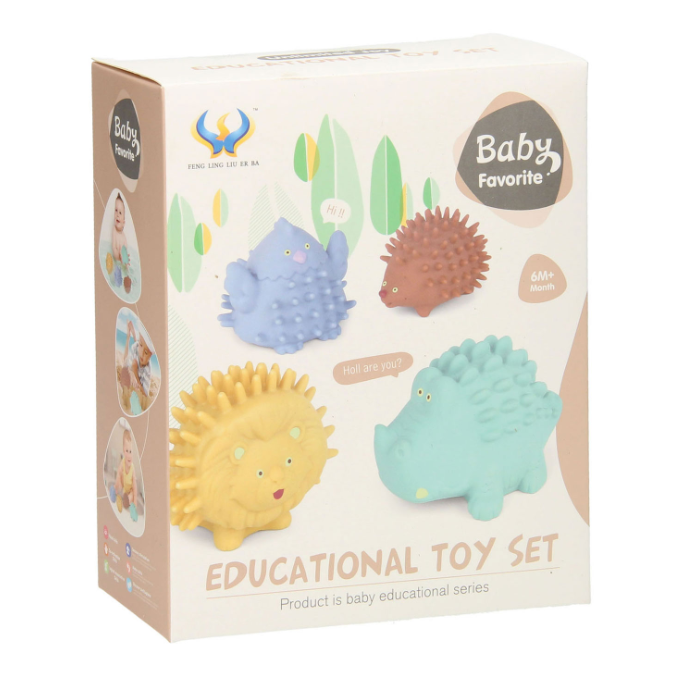 Zintuig Dieren Hip, 4st (4)