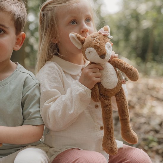 Knuffel Hert long legs met naam