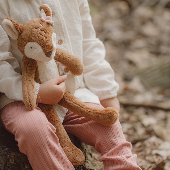 Knuffel Hert long legs met naam