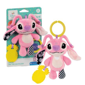 Clementoni Baby Stitch Soft Rattle Pink