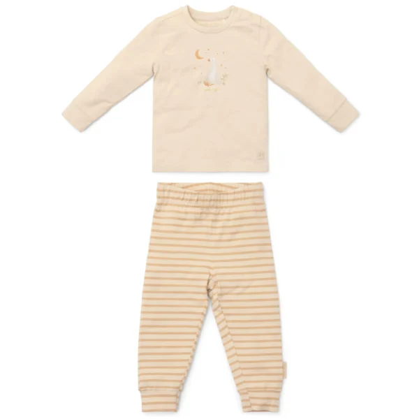 Little-Dutch-Twee-delige-Pyjama-Natural-Stripes