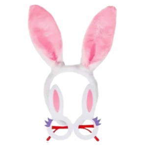 Konijnenoren met bril (1)