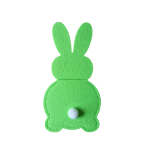 Paashaas Vilt Bestekhouder  (1)