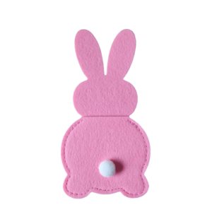 Paashaas Vilt Bestekhouder  (3)