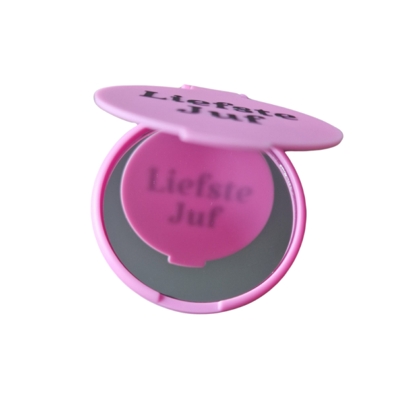 Liefste Juf Spiegeltje – Roze (1)