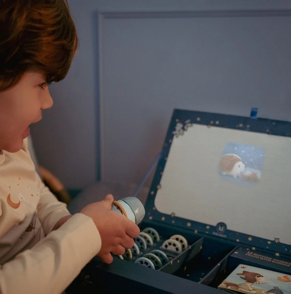 Little Dutch Verhalen Projector Zaklamp - Blauw